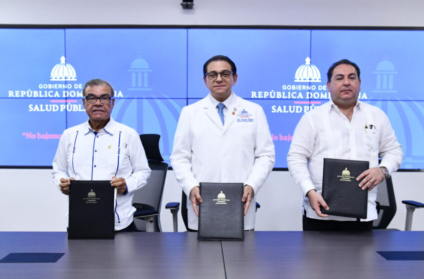  MSP, SNS y CMD firman memorándum de entendimiento para dotar de plazas a médicos especializados