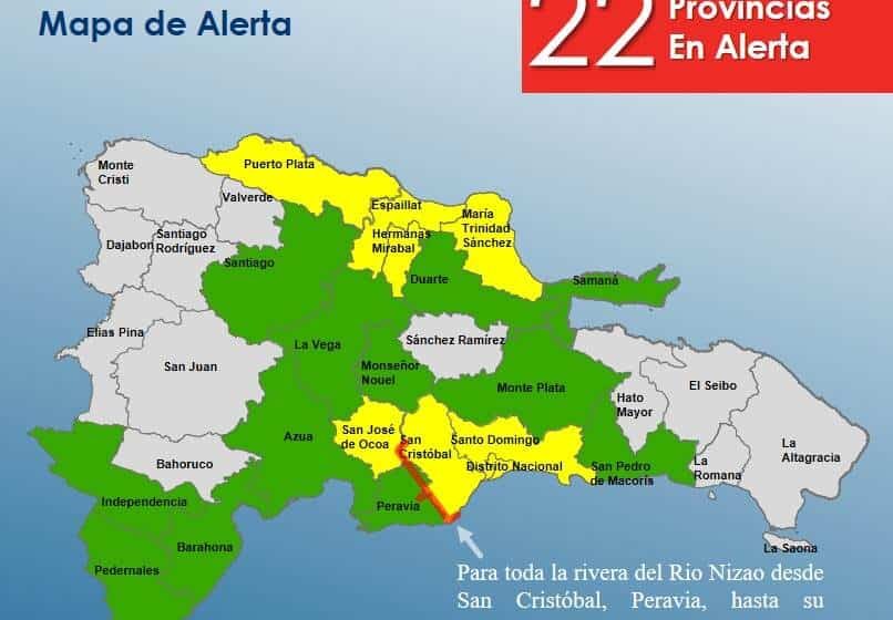  Lluvias se incrementarán la tarde de este martes y continuarán hasta el viernes