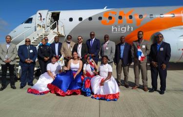  Línea aérea Sky High Dominicana inaugura ruta hacia la isla Saint Croix