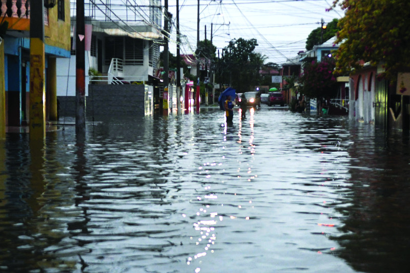  El Gran Santo Domingo y otras cuatro provincias en alerta por lluvias