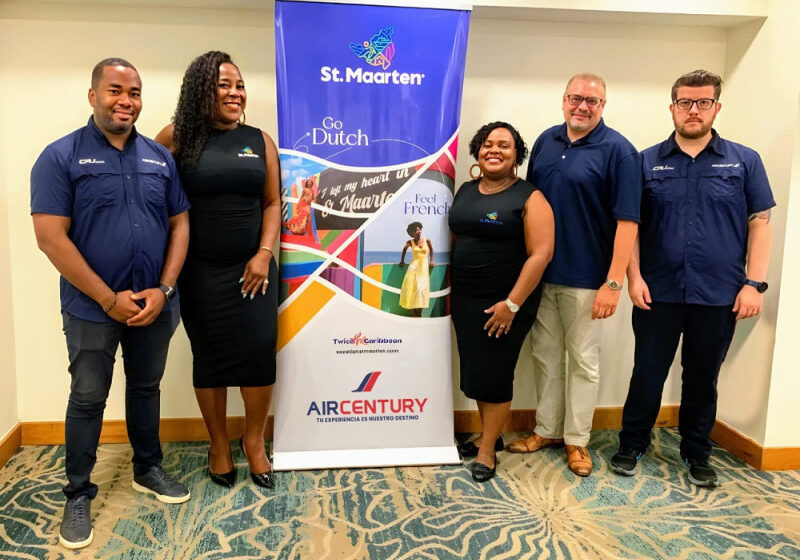  Air Century estrecha su conexión con Sint Maarten