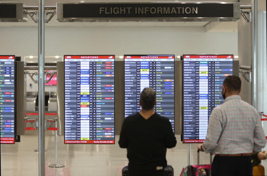  NY: Mas de 100 vuelos han sido cancelados por falla Microsoft