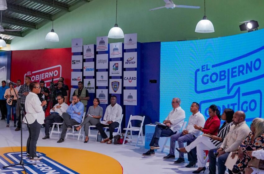  Robert Polanco destaca articulación de 32 instituciones del Estado en “El Gobierno Contigo”