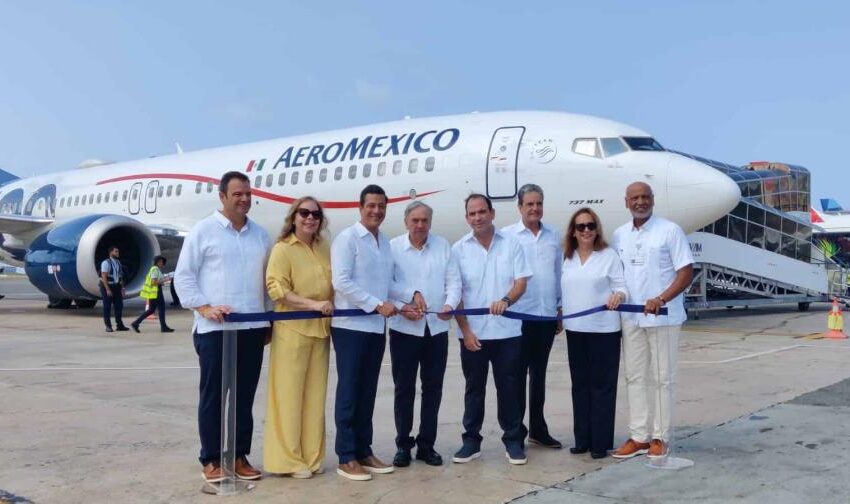  Aeroméxico retoma vuelos diarios a Punta Cana y suma 100 destinos en su red