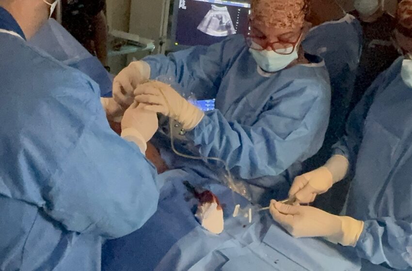 Realizan primera Cirugía Fetal en la Red Pública y corrección de Hernia Diafragmática vía Toracoscopia Asistida de RD; en Maternidad de Los Mina