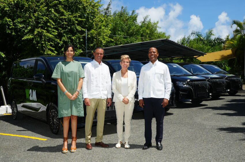  W2M-BDX incorpora la primera flota eléctrica en el sector turístico de República Dominicana