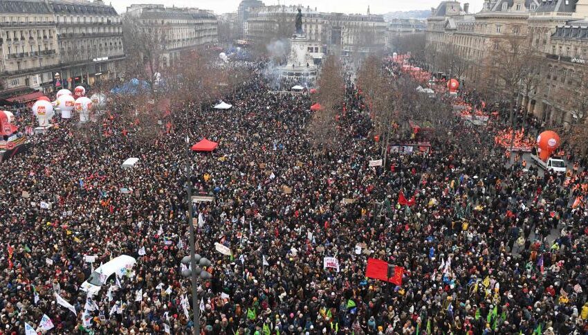  Francia se prepara para huelga general y fuertes movilizaciones
