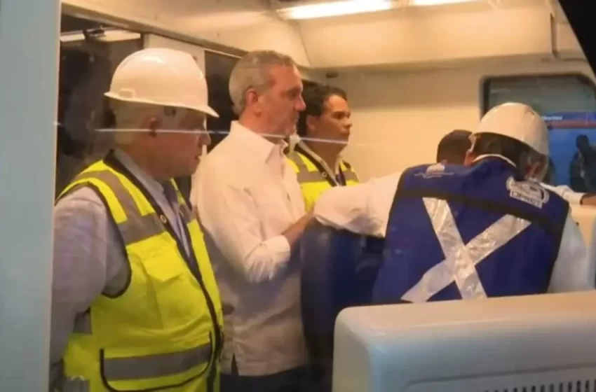  Abinader confirma inicio del Metro de Santo Domingo Línea 2C en febrero de 2026 tras pruebas exitosas