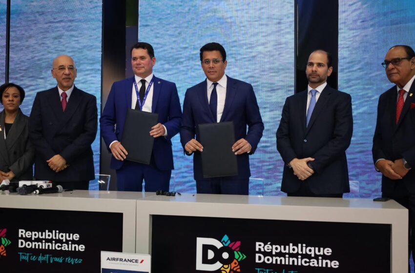  Es oficial: Air France formaliza su reconexión París-Punta Cana a partir de enero