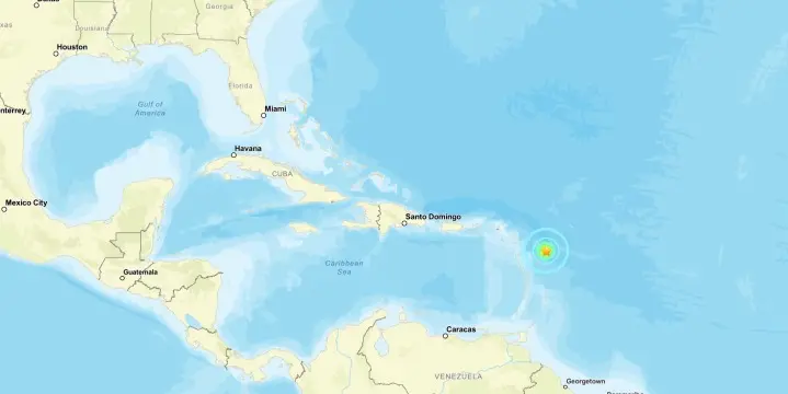 Sismo de magnitud 6,5 en las Antillas