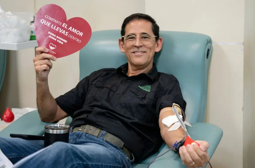  Promueve donación de sangre junto al Hemocentro Nacional