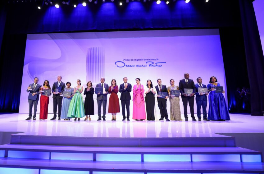  Raquel Peña encabeza entrega del Premio al Emigrante Dominicano Sr. Oscar de la Renta 2025