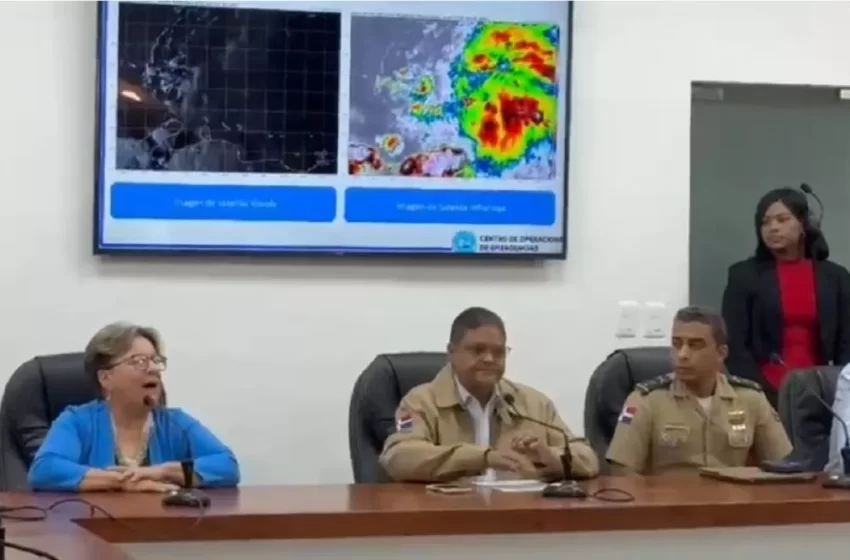  COE e Indomet advierten posible tormenta tropical podría dejar lluvias similares a las de noviembre 2022 y 2023