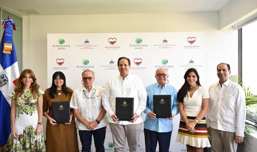  Grupo Puntacana y el Ministerio de Salud acuerdan promover la donación voluntaria de sangre