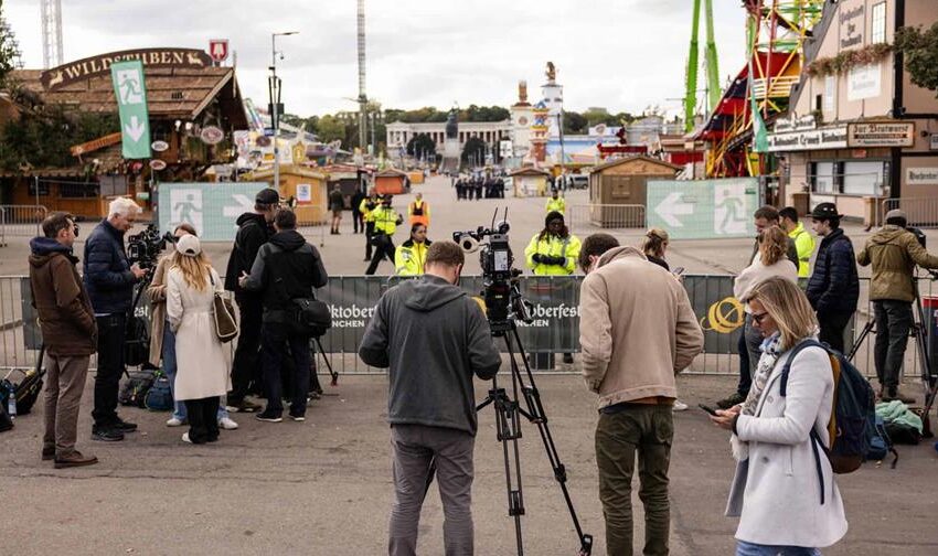  Cierran el Oktoberfest de Múnich por una alerta de explosivos e incidentes en la ciudad