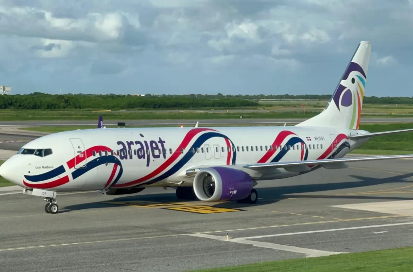  Arajet aumenta frecuencias a Nueva York y vuela más de 130 mil pasajeros en Octubre