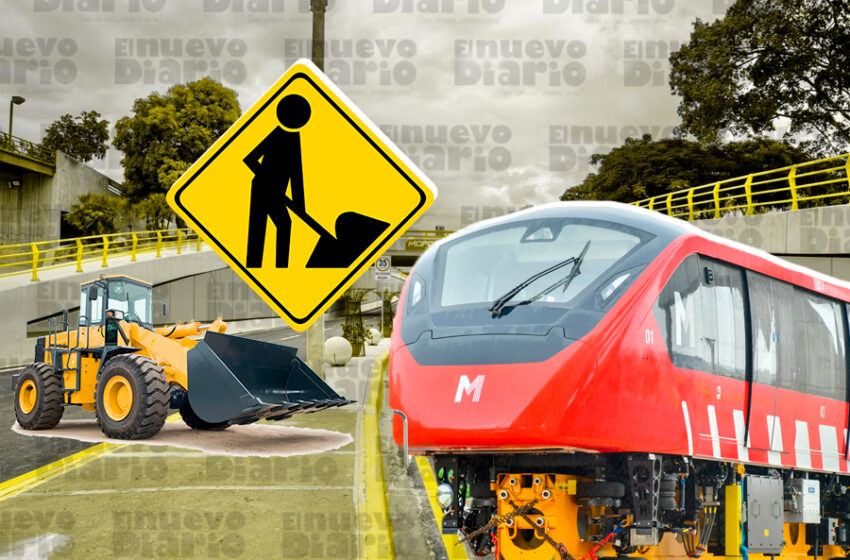  Anuncian cierre de tramo de la avenida Yapur Dumit por trabajos del monorriel de Santiago