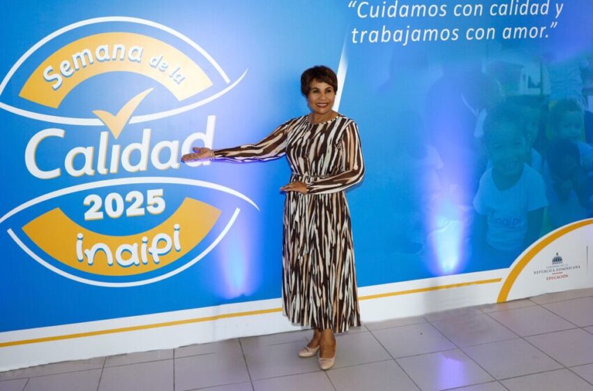  Josefa Castillo resalta avances en la calidad de los servicios del INAIPI para la primera infancia en todo el país