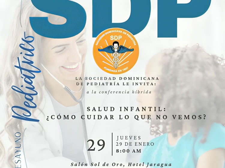  Sociedad Dominicana de Pediatría abre su agenda 2026 con conferencia sobre salud infantil integral