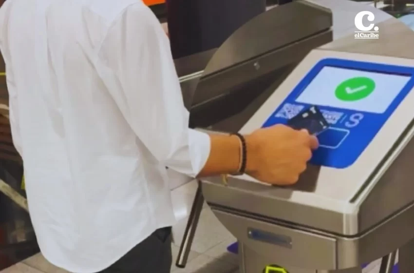  Ya puedes pagar con tu tarjeta bancaria en el Metro de Santo Domingo