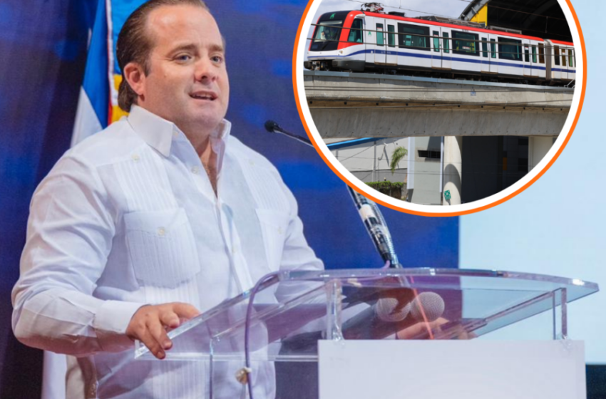  Paliza anuncia Metro Los Alcarrizos comenzará a operar antes del 27 de febrero