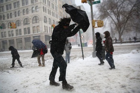  El frío más extremo azotó este fin de semana a NYC en últimos años