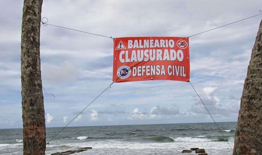  Clausuran 267 playas y balnearios por Semana Santa 2026