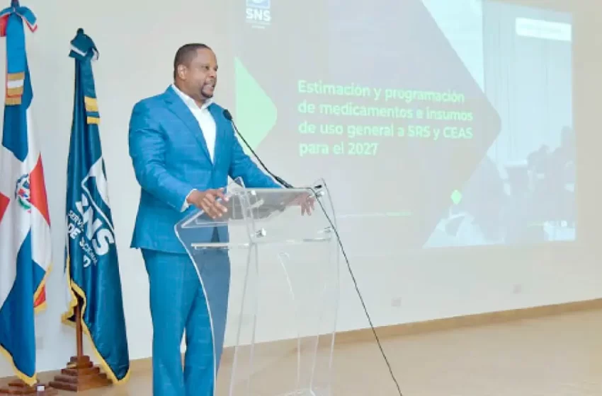  SNS: Gobierno ha aumento casi un 100 % inversión en medicamentos