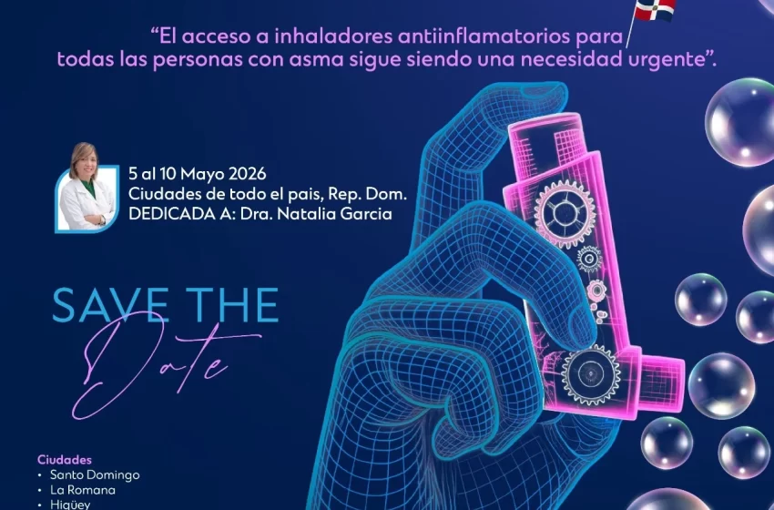  RD se une a la Semana Mundial del Asma 2026 bajo el lema del ´´acceso equitativo a tratamientos´´