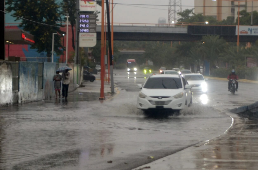  Aumentan a 26 las provincias de la RD en alerta por lluvias