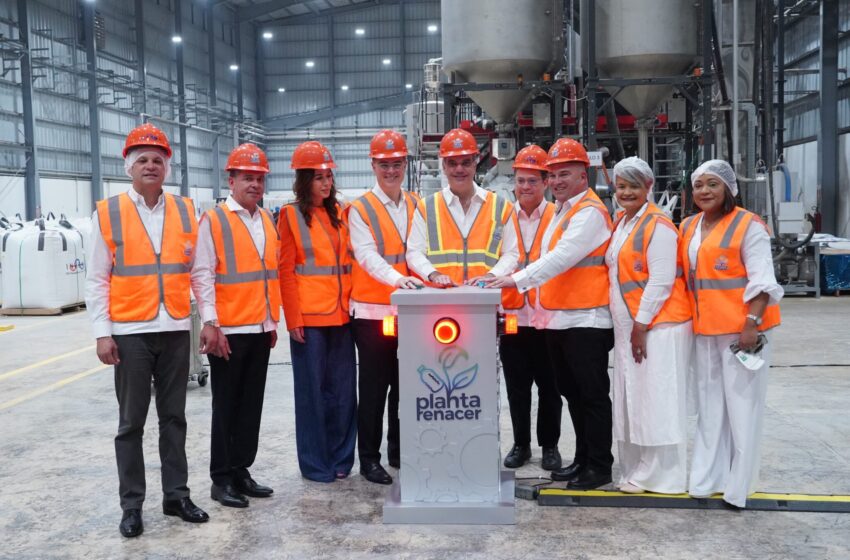  Invema inaugura planta de reciclaje Renacer en Quisqueya