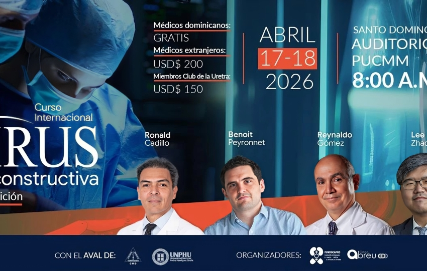  Jornada gratuita de cirugía reconstructiva genitourinaria en Clínica Abreu los días 17 y 18 de abril