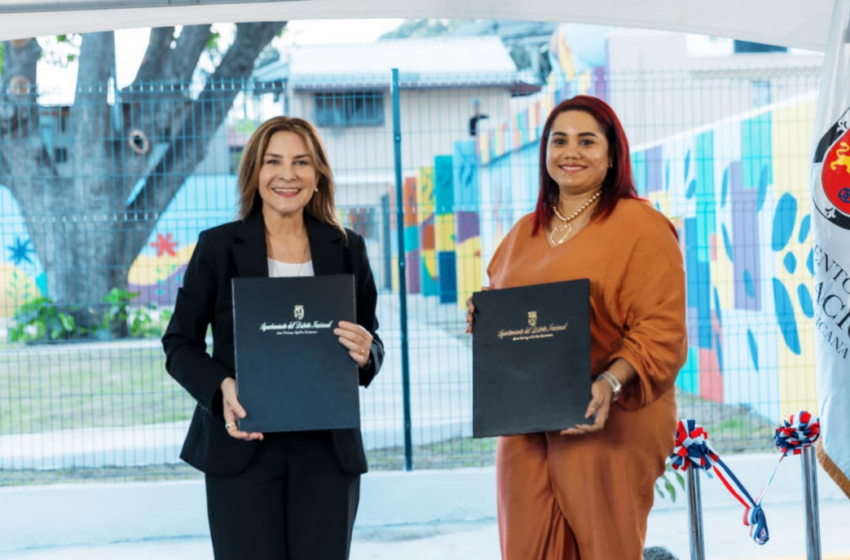  Alcaldía del DN entrega remozado el parque de la urbanización Solimar