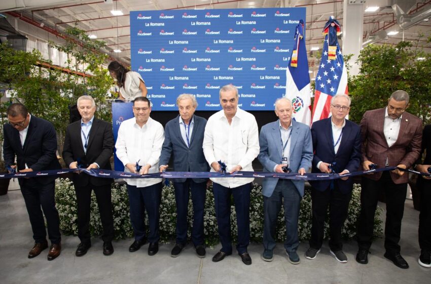  Presidente Abinader participa en la inauguración de la nueva sucursal de PriceSmart en La Romana