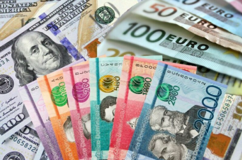  Dólar bajó 48 cts. y el euro bajó; eran vendidos a $59.61 y $72.05
