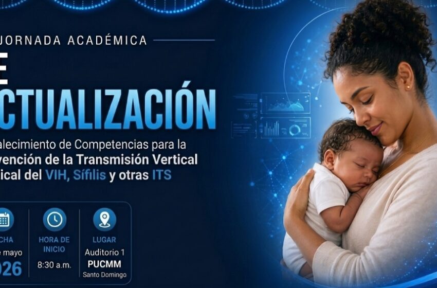  Sociedad de Pediatría realizará jornada académica sobre prevención de transmisión vertical del VIH, sífilis e ITS el 16 de mayo en PUCMM