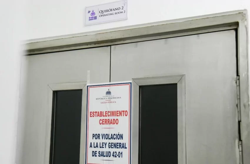  Ministerio de Salud cierra más de 500 centros de salud y estéticas por incumplir normas sanitarias