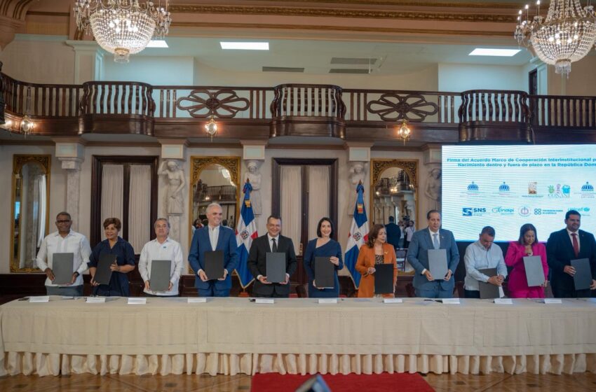  Instituciones renuevan alianza estratégica para garantizar registros de nacimiento dentro y fuera de plazo en favor de la niñez y la adolescencia