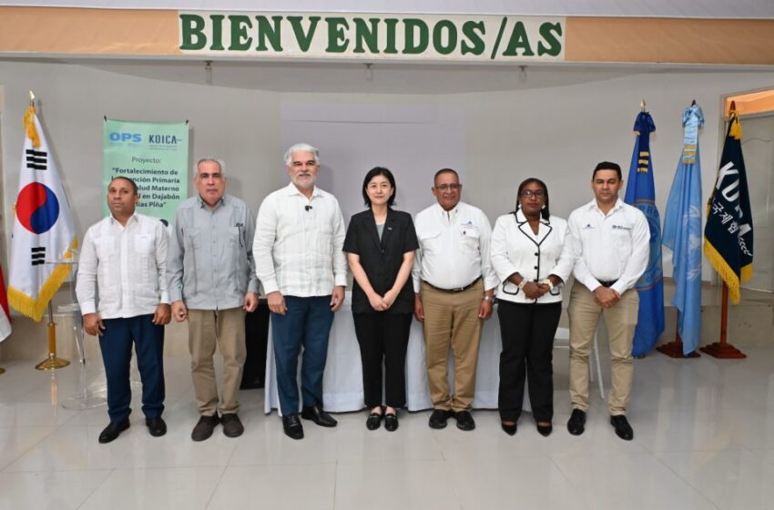  Ministerio de Salud Pública,OPS, KOICA y SNS fortalecen la atención primaria en la frontera dominicana