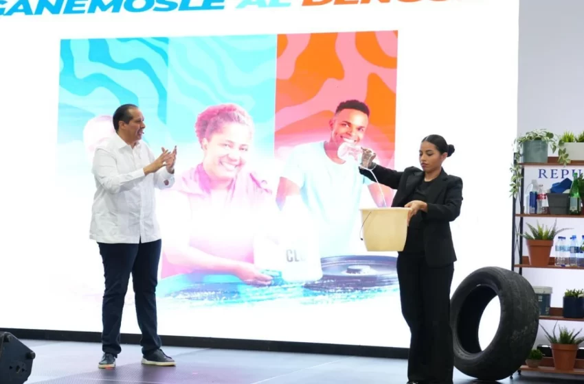  Víctor Atallah refuerza la campaña «Ganémosle al Dengue» tras impactar a más un millón de personas