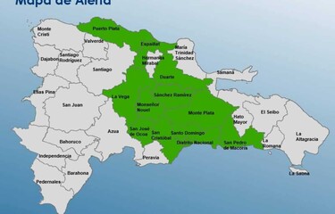  El COE eleva a 12 las provincias en alerta verde por riesgo de inundaciones