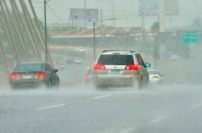  INDOMET prevé chubascos y aguaceros en Rep. Dominicana