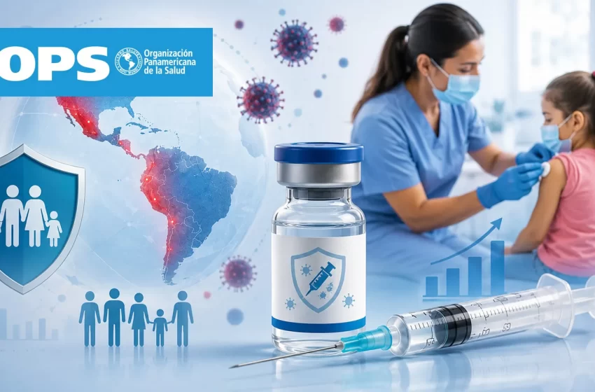 OPS emite alerta y pide reforzar la vacunación ante aumento del sarampión