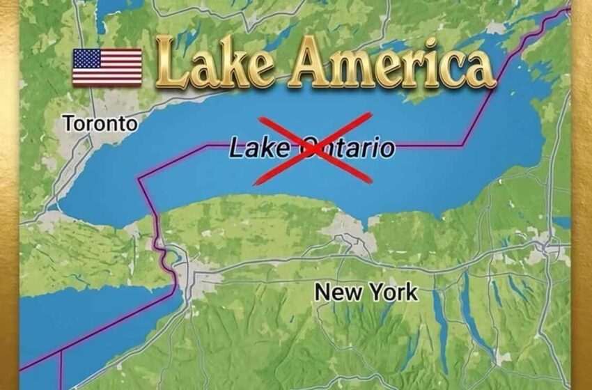  Google Maps cambia el nombre del Lago Ontario a Lago América para usuarios estadounidense