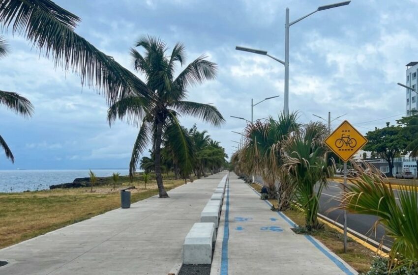  Así avanza la atractiva transformación del Paseo Marítimo 30 de Mayo hacia la Luperón