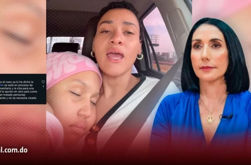  Raquel Arbaje informa que gestionan visado humanitario para adolescente con leucemia