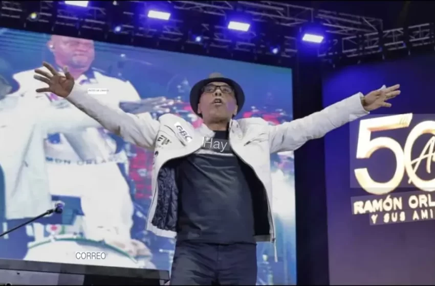  Ramón Orlando agradece a Abinader tras show con 70 artistas en el Olímpico
