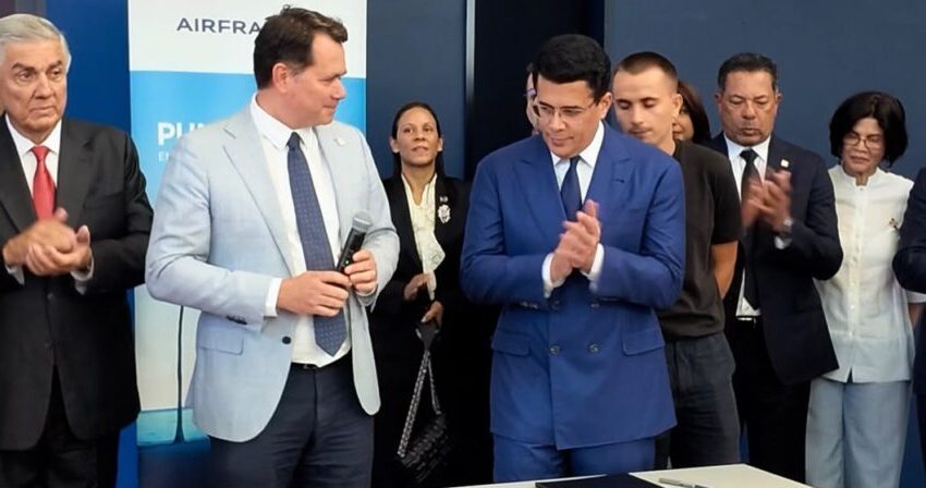  Air France y RD renuevan acuerdo para mantener vuelos directos hasta 2027
