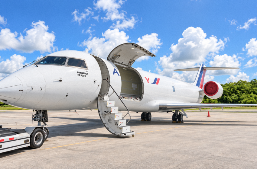  Air Century recibe nuevo jet CRJ200 para fortalecer sus operacionesregionales de carga