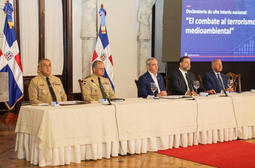  Gobierno declara de alto interés nacional el combate al “terrorismo medioambiental”